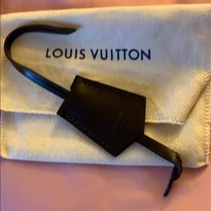 Louis Vuitton clochette key bell Ebene color
